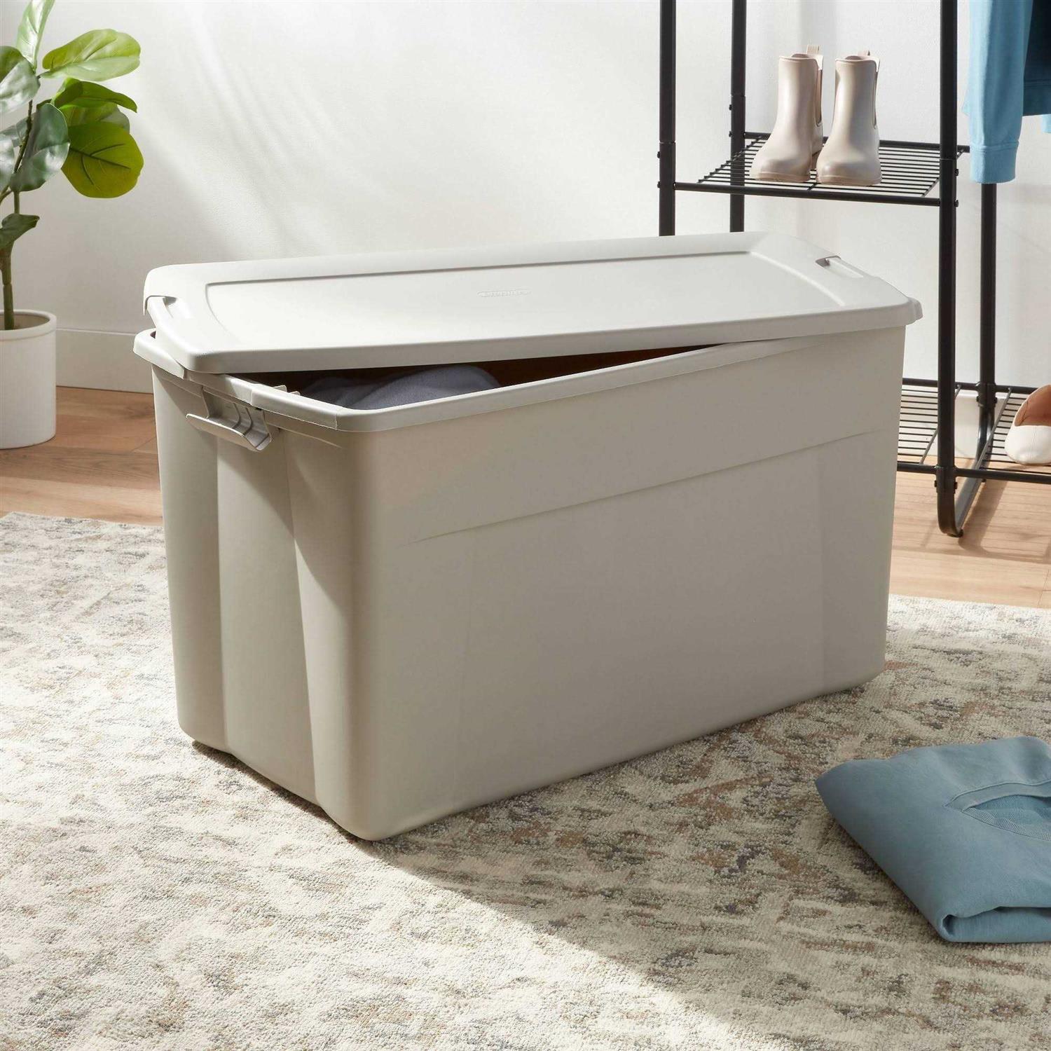 Brightroom 45gal Latching Wheeled Tote