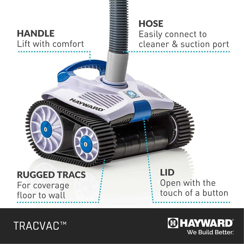 Hayward TracVac Suction Pool Cleaner for In-ground Pools