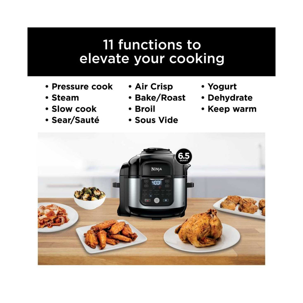 Ninja Foodi 11-in-1 6.5-qt Pro Pressure Cooker + Air Fryer