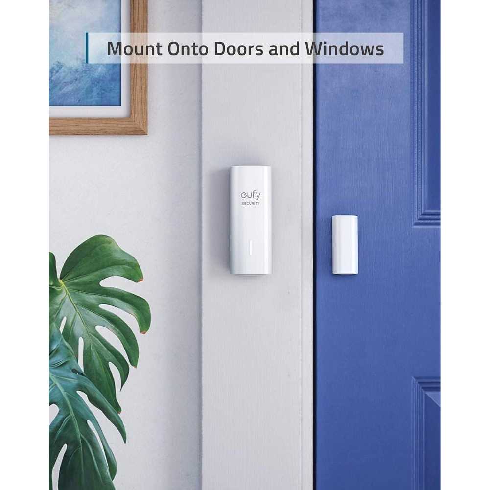 Eufy Security Entry Sensor, Detects Opened and Closed Doors or Windows