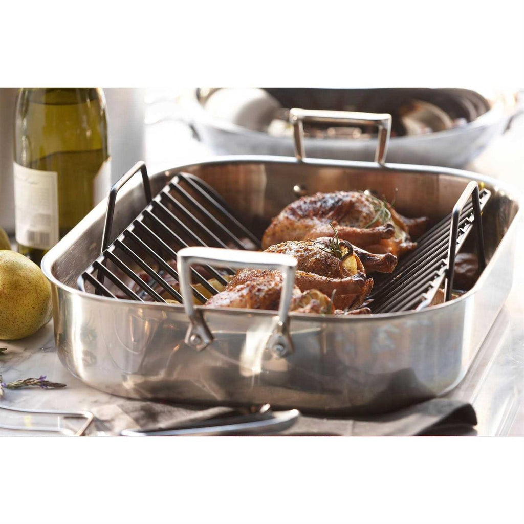 All-Clad Stainless Steel Roaster with Rack
