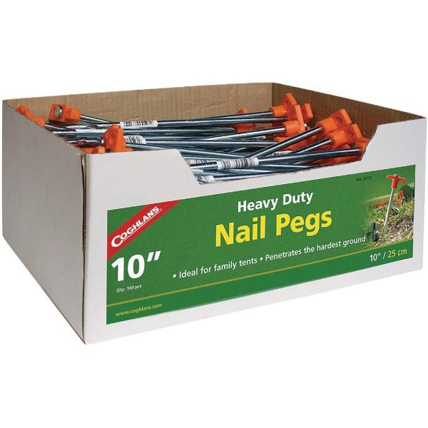 Coghlans 10 In. Steel Tent Nail Peg