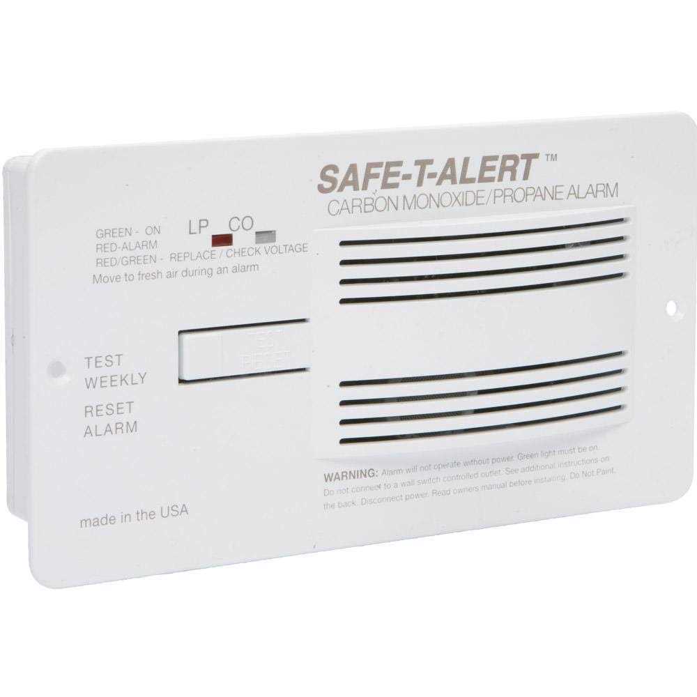 MTI Industries 70-742-R-WT-KIT Carbon Monoxide Propane Alarm White