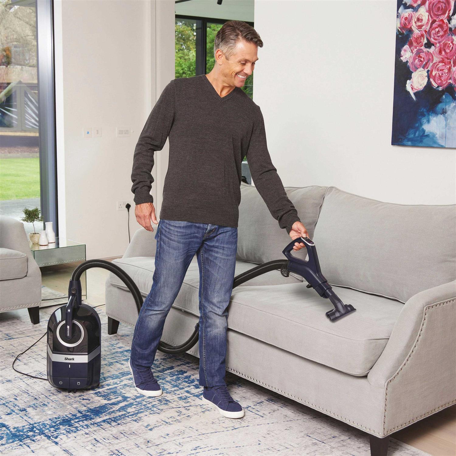 Shark Canister Pet Bagless Corded Vacuum