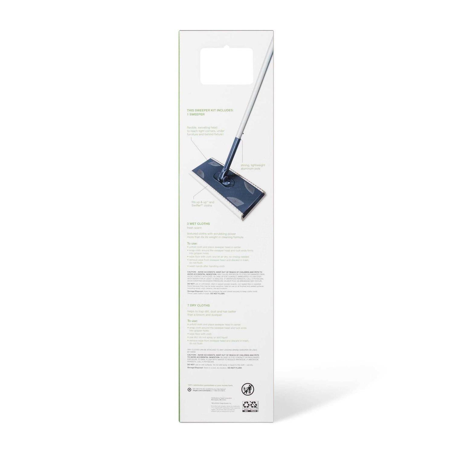 up & up Floor Sweeper Kit