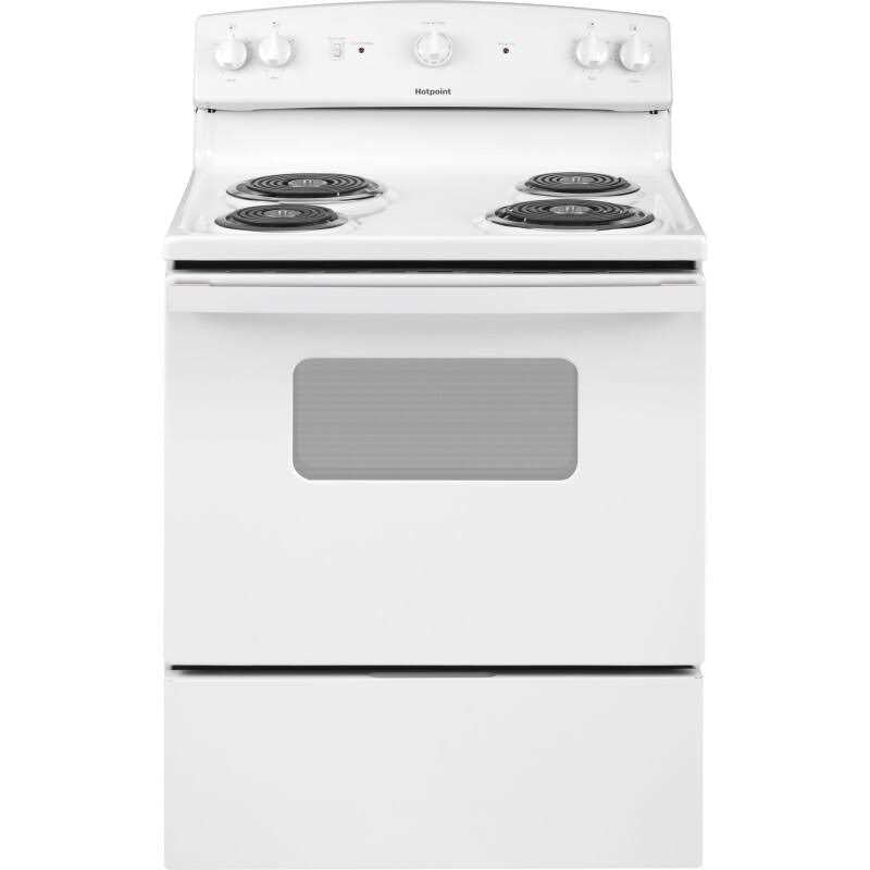 Hotpoint 30 Free-Standing Electric Range RBS330DRWW