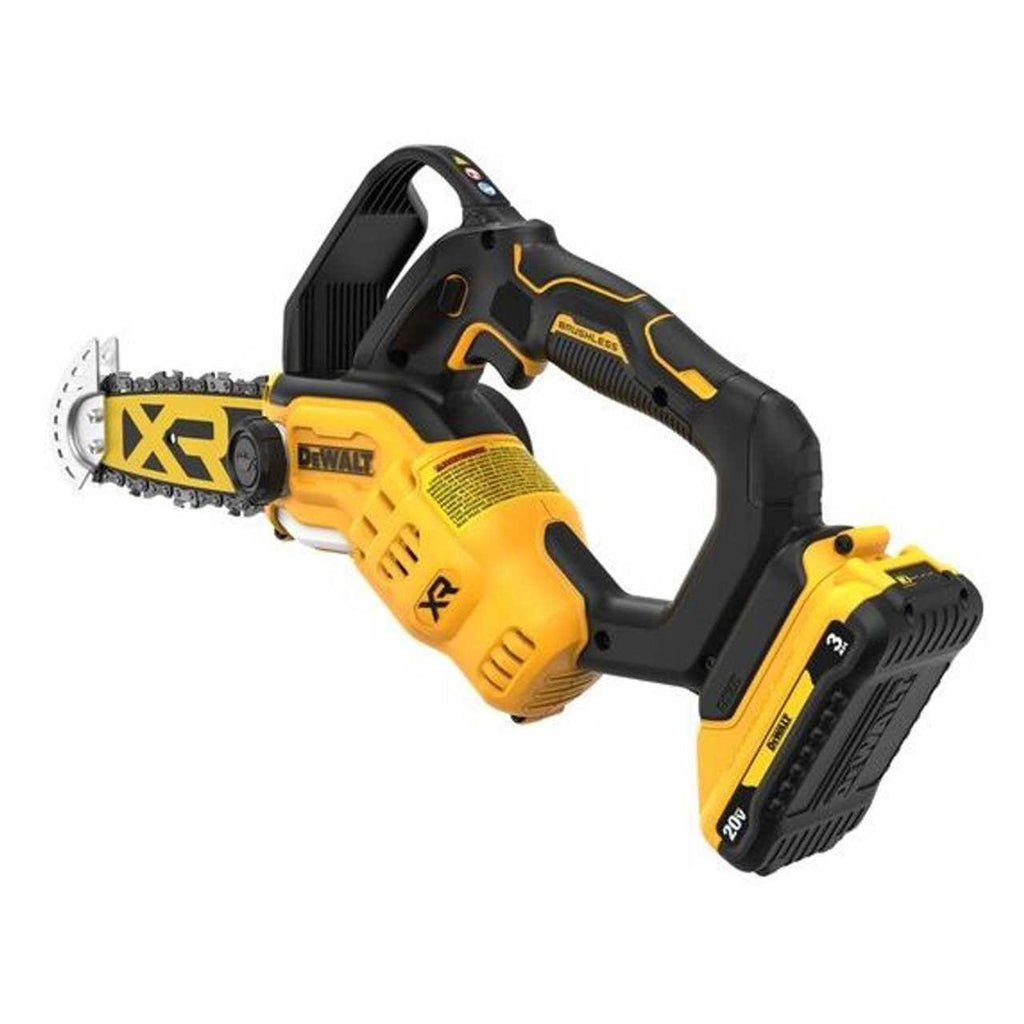 DEWALT 20V MAX 8-in. Brushless Cordless Pruning Chainsaw Kit DCCS623L1