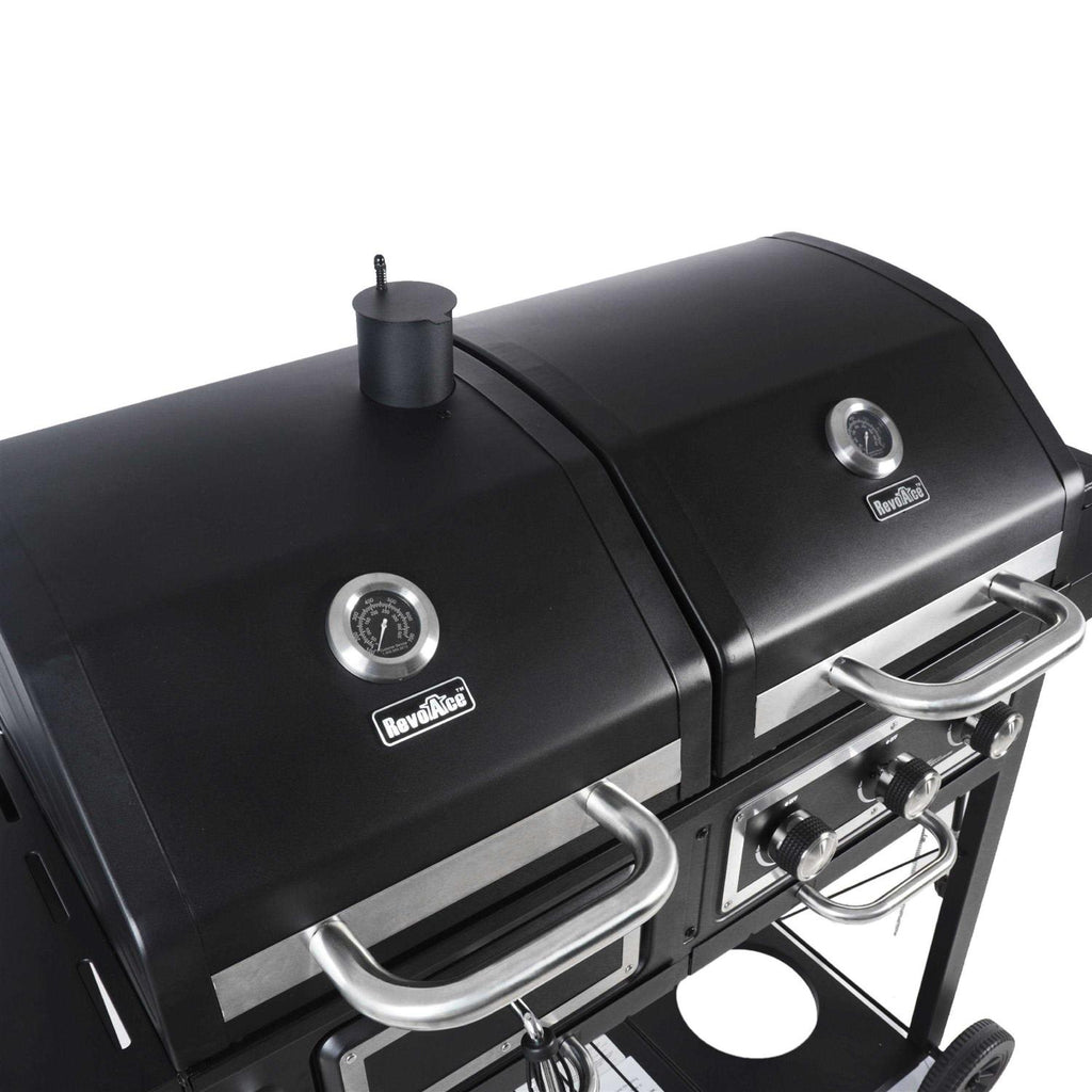 Revoace Dual Fuel Gas & Charcoal Combo Grill