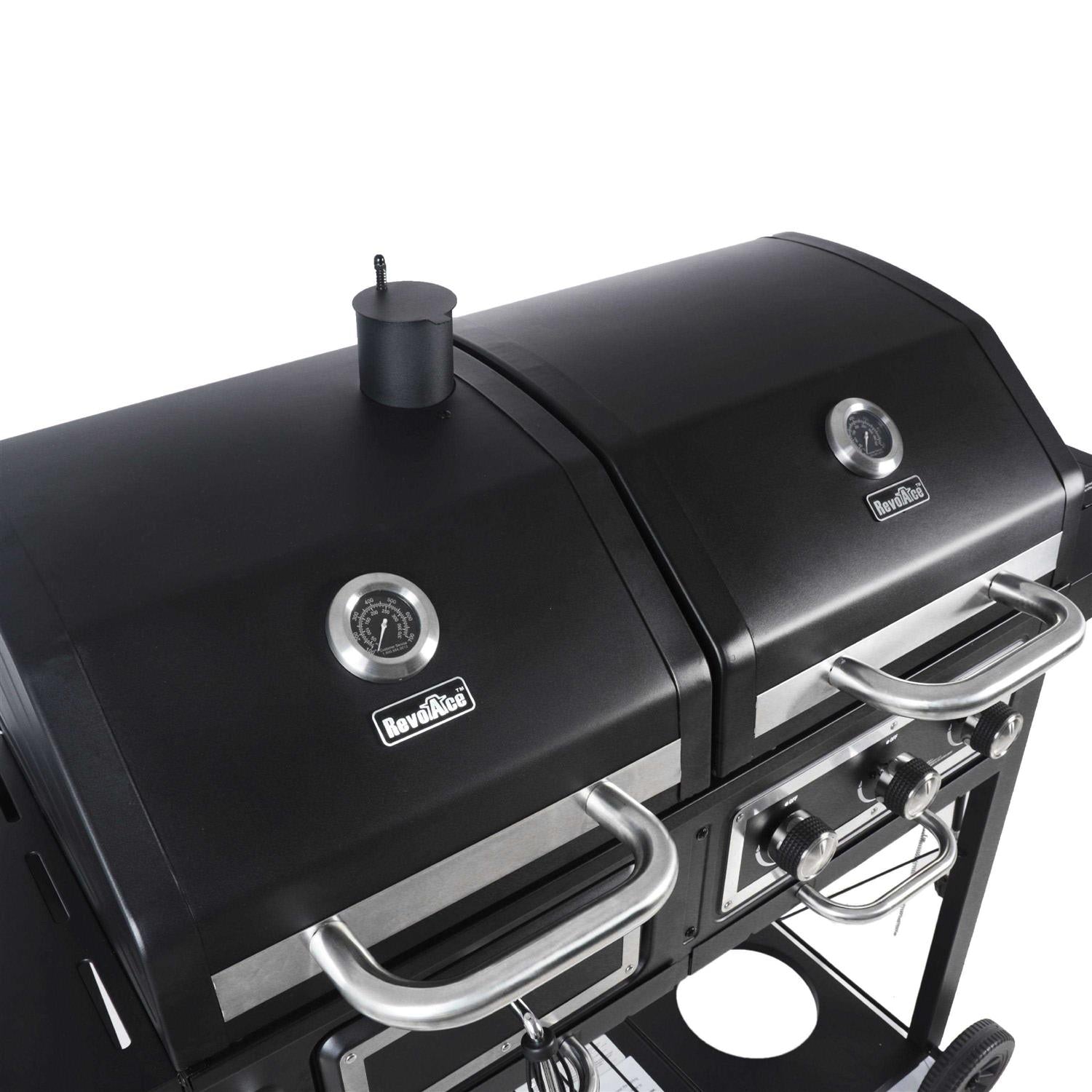 Revoace Dual Fuel Gas & Charcoal Combo Grill