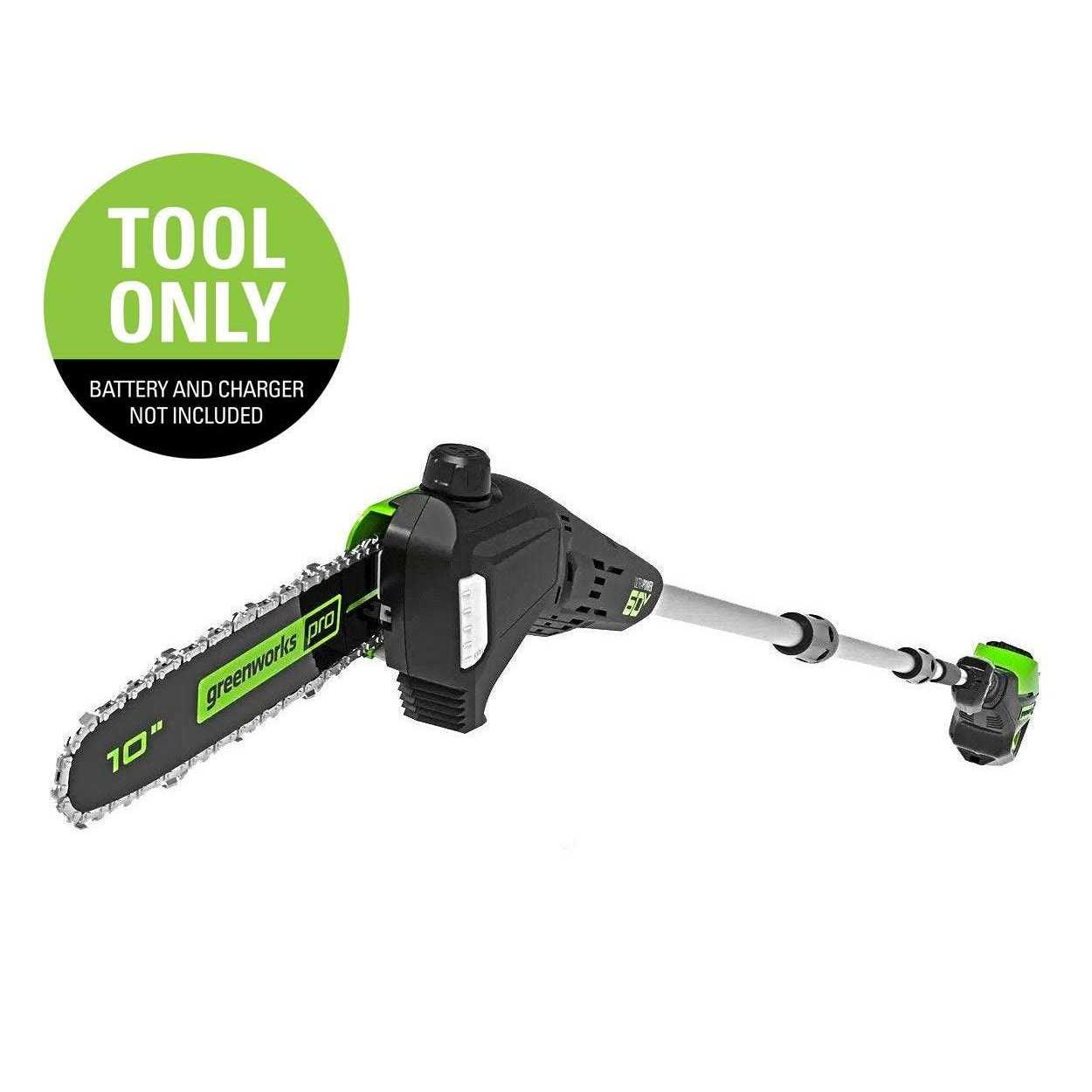 Greenworks PRO 10 in. 60V Battery Cordless Pole Saw