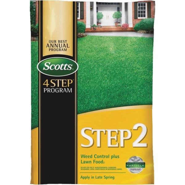 Scotts 4-Step Program Step 2 14.29 Lb. 5000 Sq. Ft. 28-0-3 Lawn Fertilizer with Weed Killer
