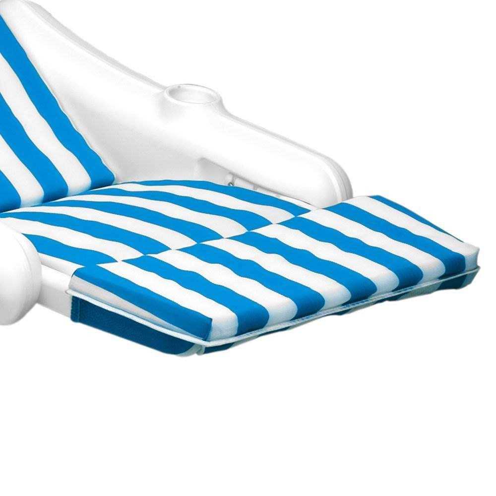 Swimline SunChaser Swimming Pool Padded Floating Luxury Lounge Chair