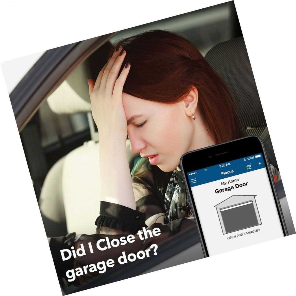 Chamberlain Myq Smart Garage Door Opener Myq-g0301 Wireless & Wi-Fi enabled Garage Hub with Smartphone Control