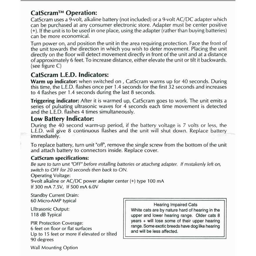 Powerhouse Products Catscram Electronic Cat Repellent