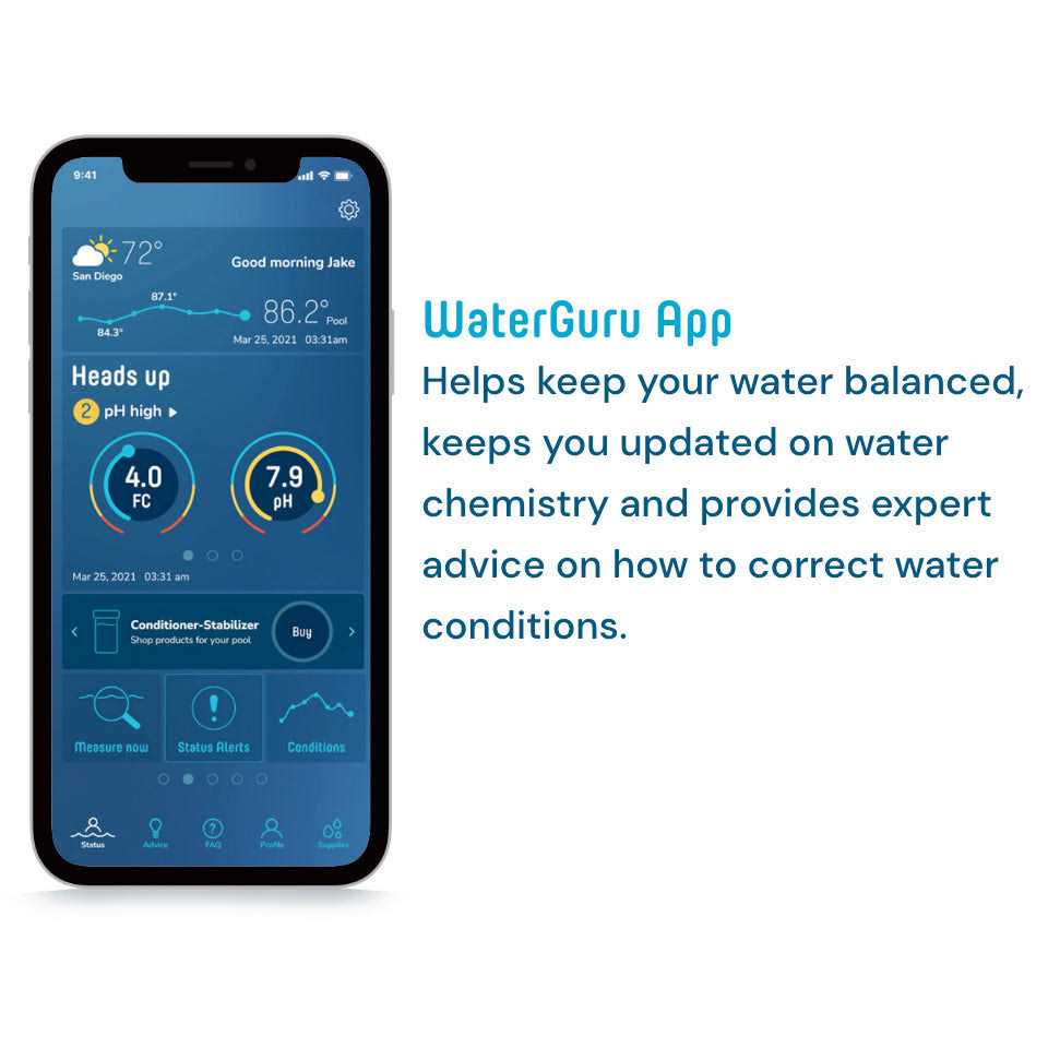 WaterGuru Sense Series 2 Smart Pool Monitor