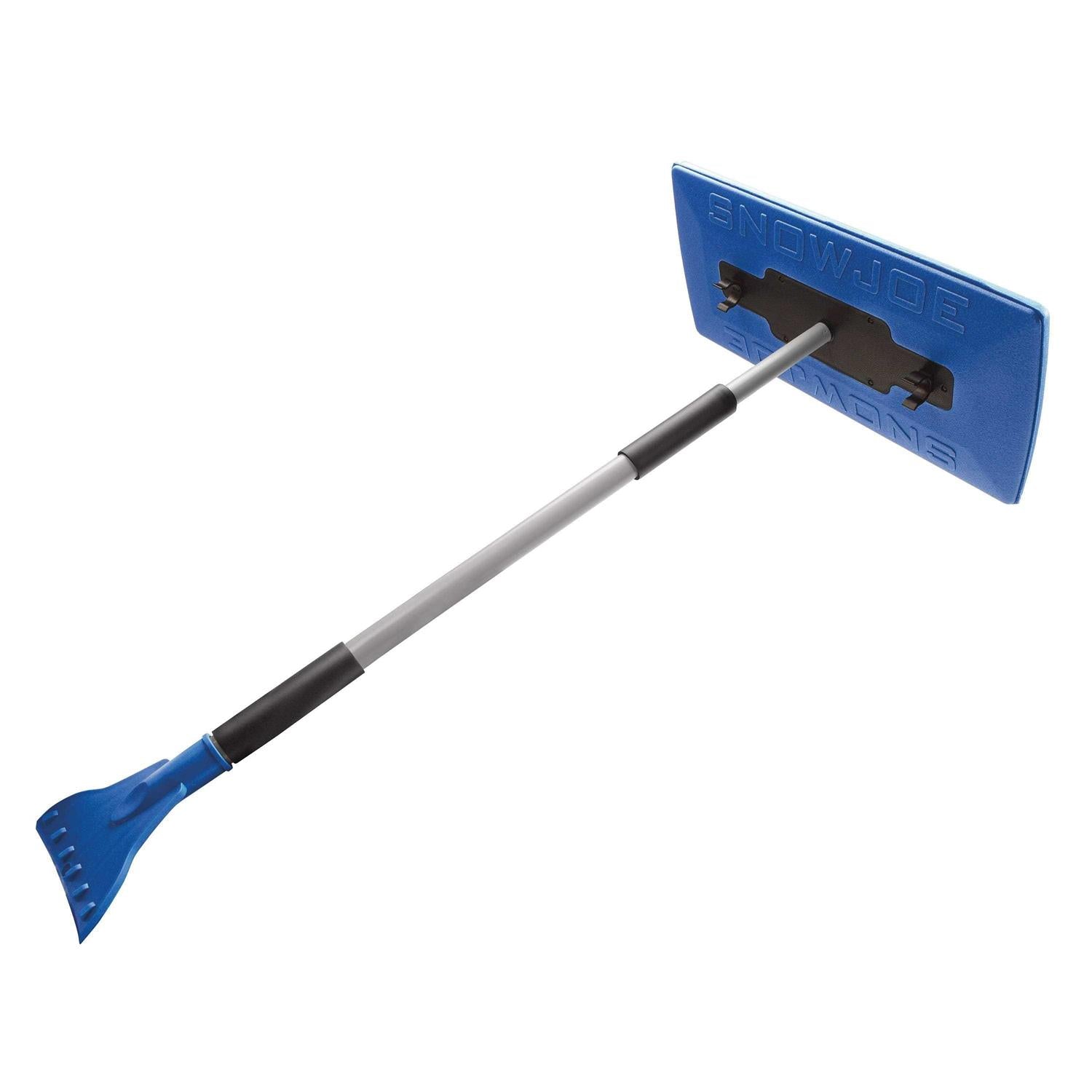 Snow Joe 2-In-1 Telescoping Jumbo Snow Broom + Ice Scraper
