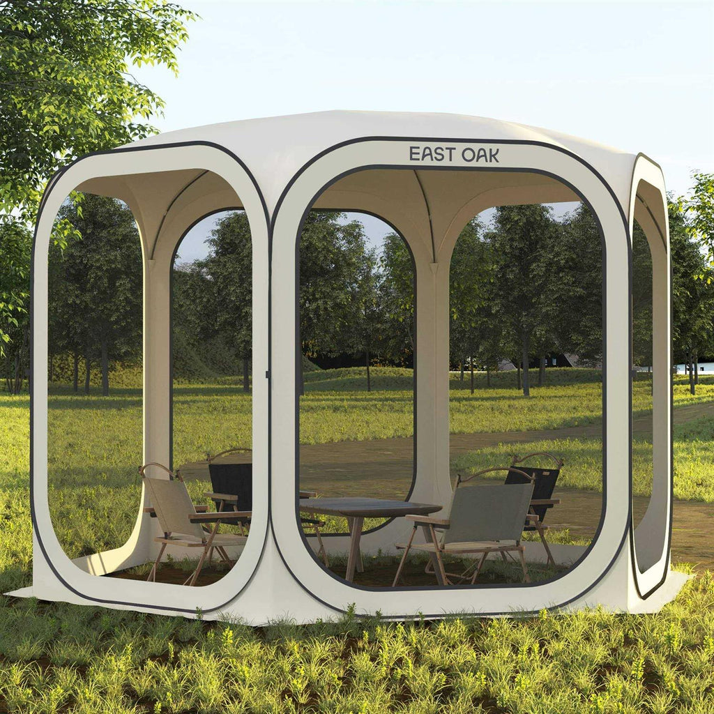 EAST OAK Screen House Tent Pop-Up Portable Screen Room Canopy Instant Screen Tent