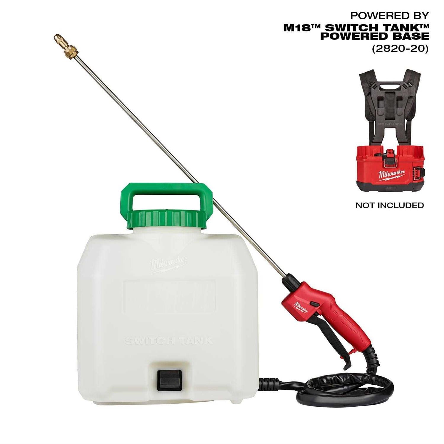 Milwaukee 49-16-28PS 4 Gallon SWITCH Tank Sprayer Tank Assembly