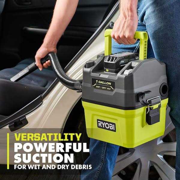 RYOBI ONE+ 18V Cordless 1 Gal. Wet/Dry Vacuum