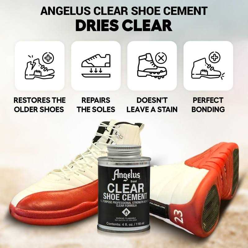 Angelus Clear Shoe Cement