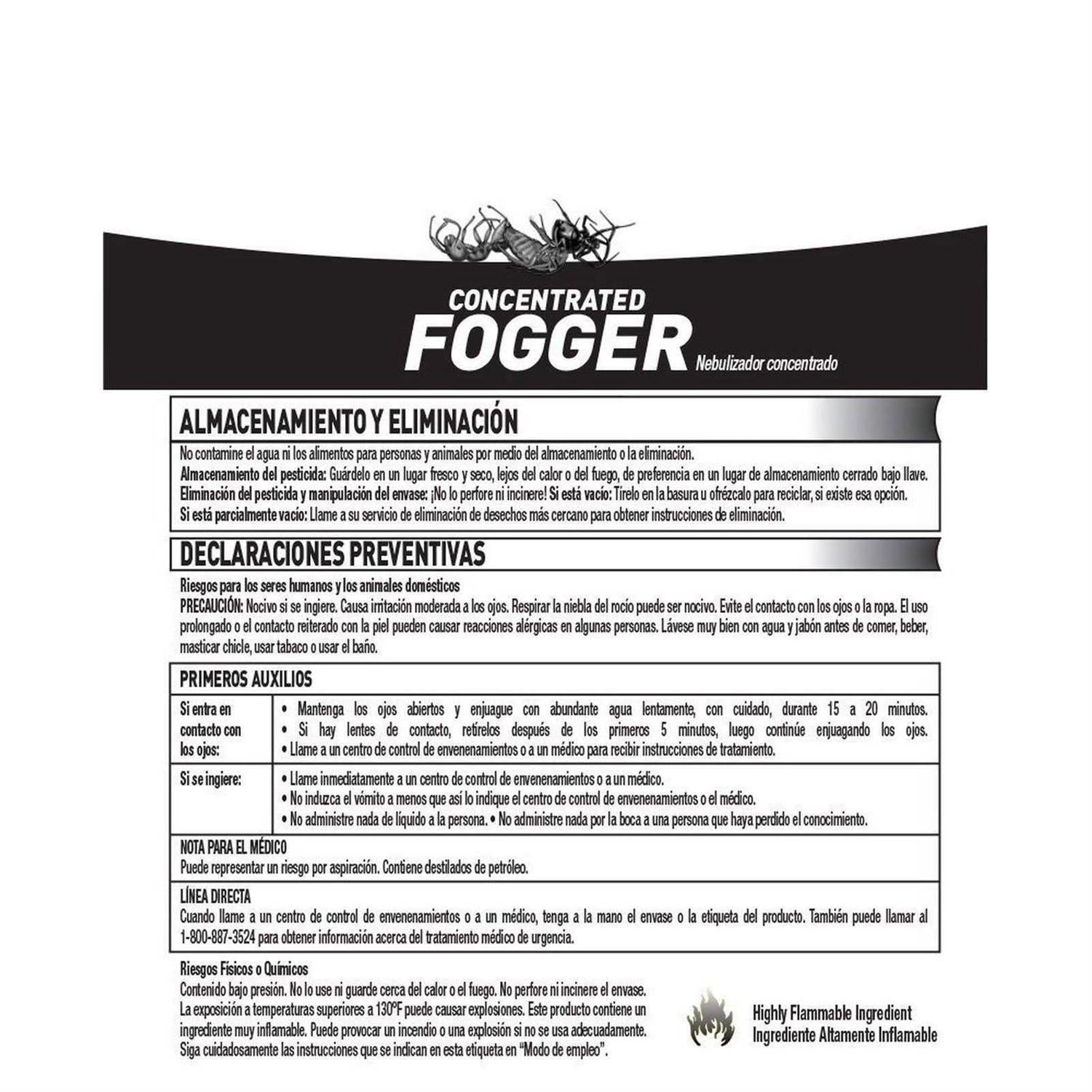 Black Flag Concentrated Insect Fogger