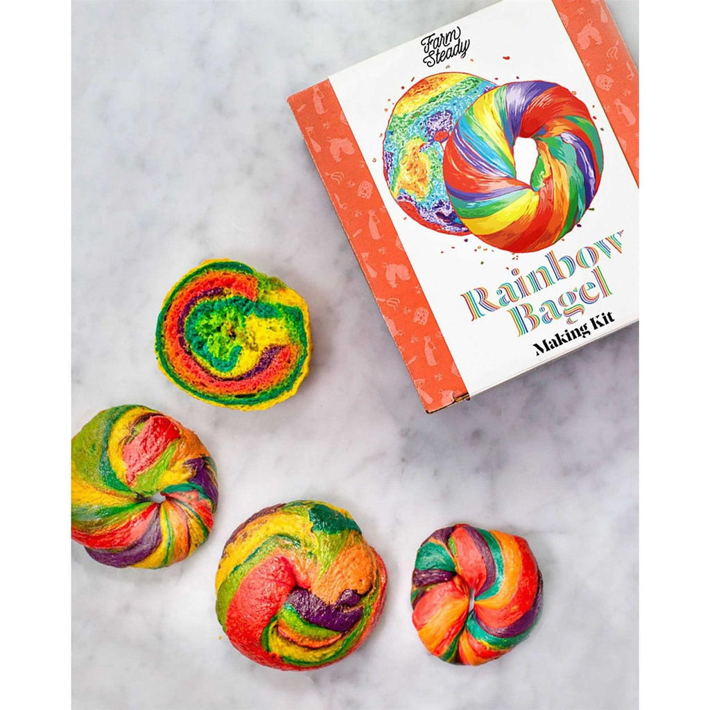 Brooklyn Brew Shop Rainbow Bagel Making Kit