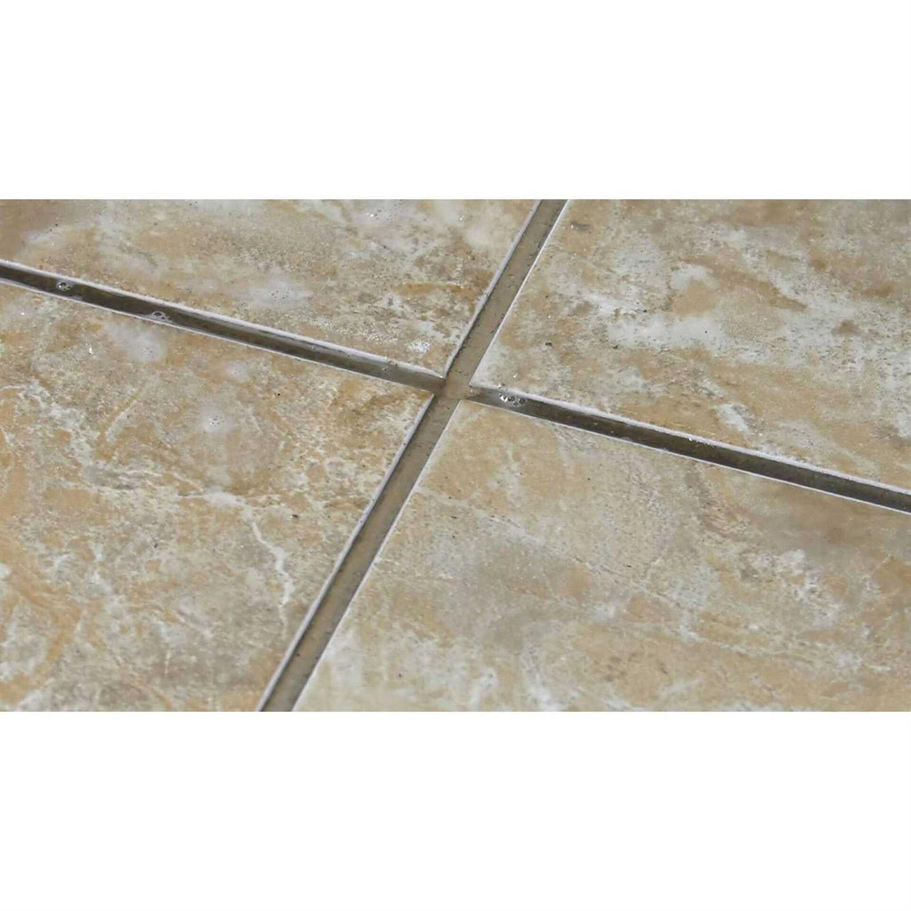 Grout Groovy! Electric Stand Up Lightweight Grout Cleaning Machine Safely Cleans Grout Floor Tiles