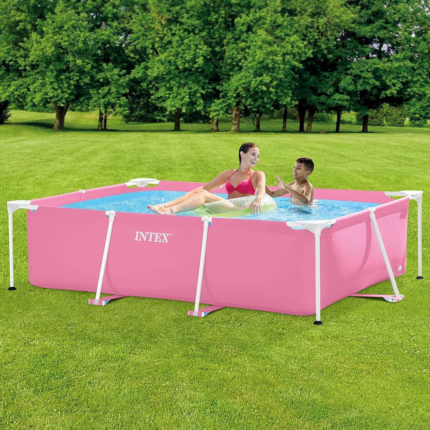 Intex Rectangular Frame Above Ground Swimming Pool