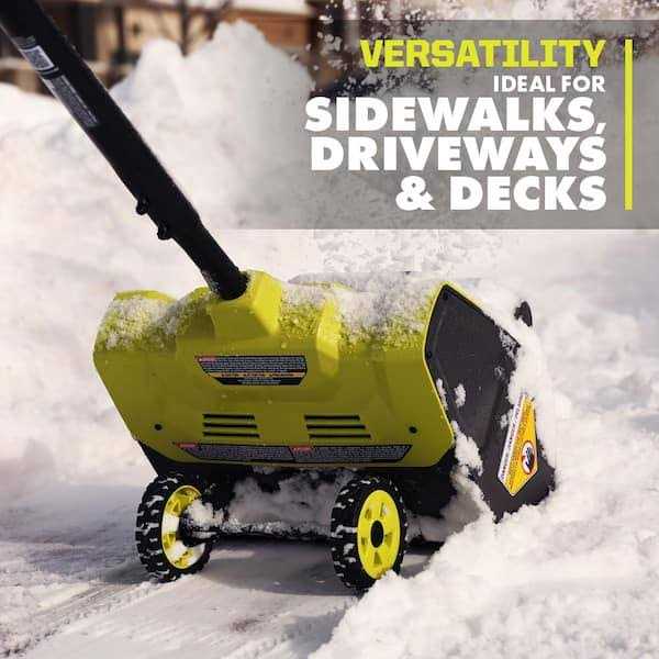 RYOBI 40V 12 Cordless Electric Snow Shovel