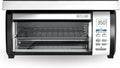 BLACK+DECKER SpaceMaker Under-Counter Toaster Oven, Digital Controls, Black/Stainless Steel, Fits 9锟芥锟斤拷 Pizza, TROS1000D