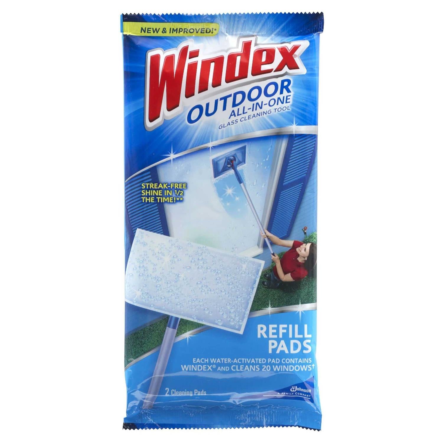 Windex Outdoor All-In-One Refill Pads