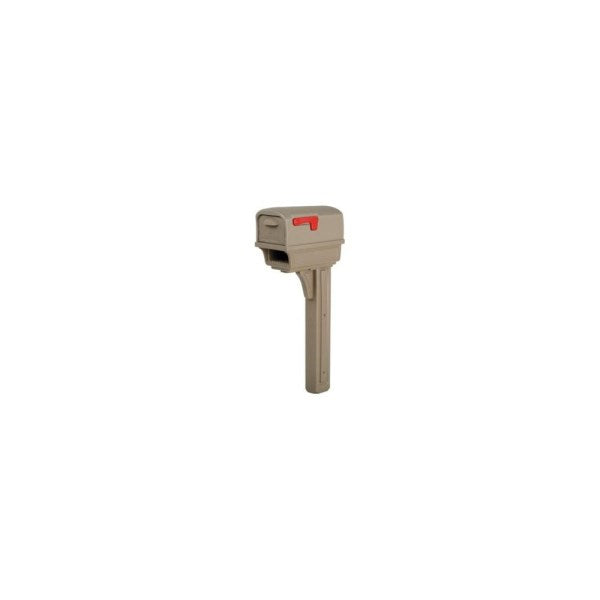 Gibraltar Gentry Mocha Mailbox & Post