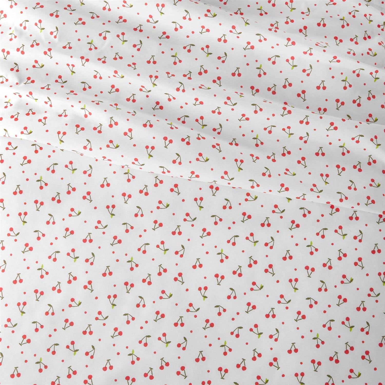 Pillowfort Cherry Microfiber Kids’ Sheet Set