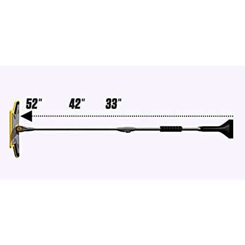 True Temper ABTT5212 Telescoping Auto Snow Brush