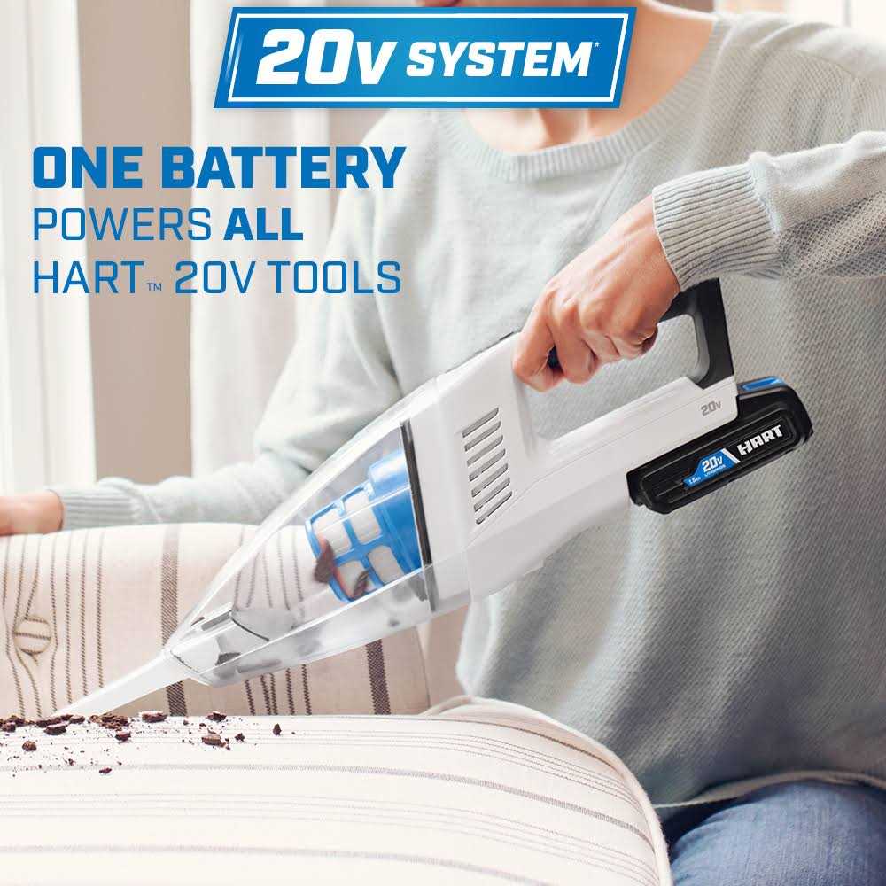 Hart 20-Volt Cordless Hand Vacuum