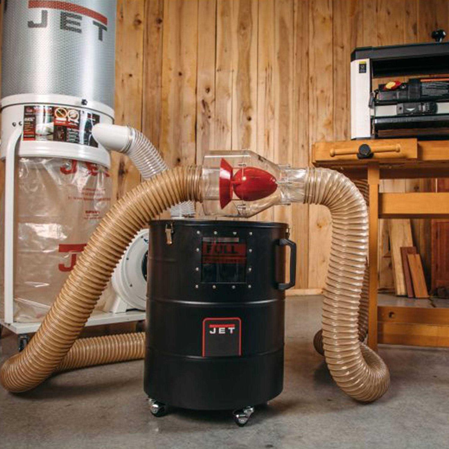 JET 717650 Cyclonic Dust and Chip Separator with Bin