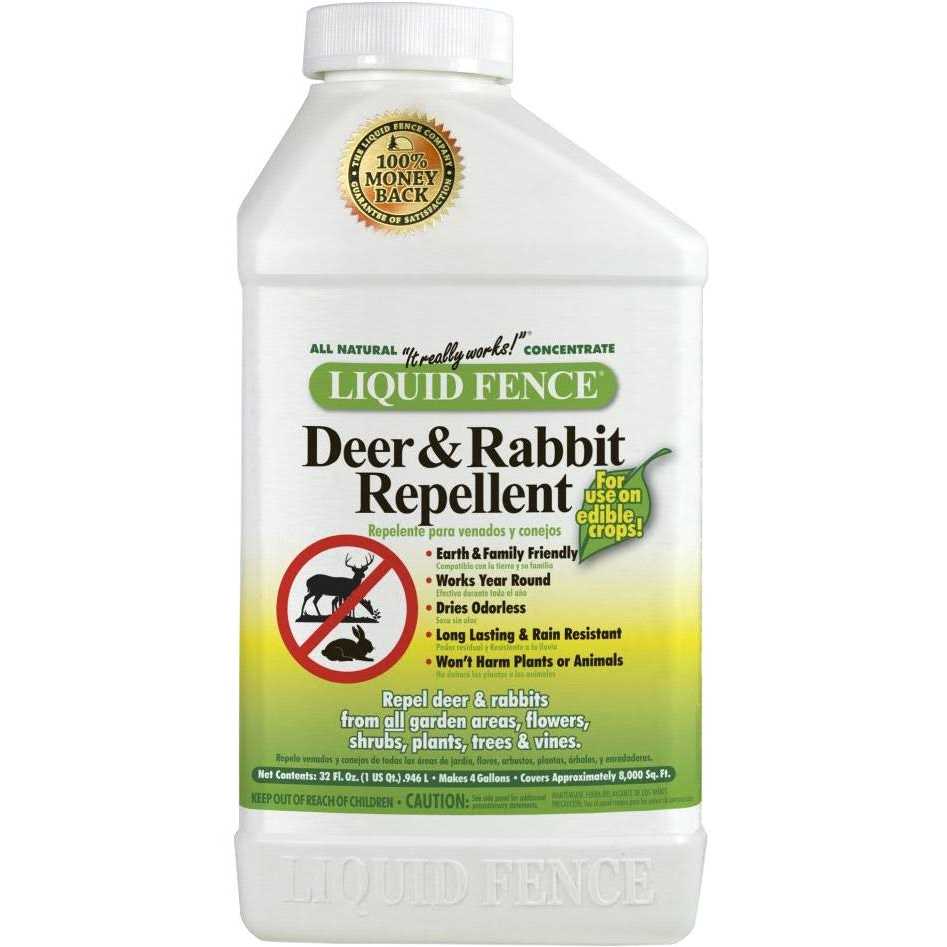 Liquid Fence Concentrate Deer Rabbit Repellent