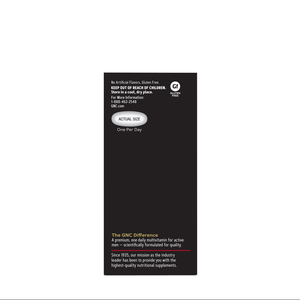 GNC Mega Men® Energy One Daily Multi - 60 Caplets (60 Servings)