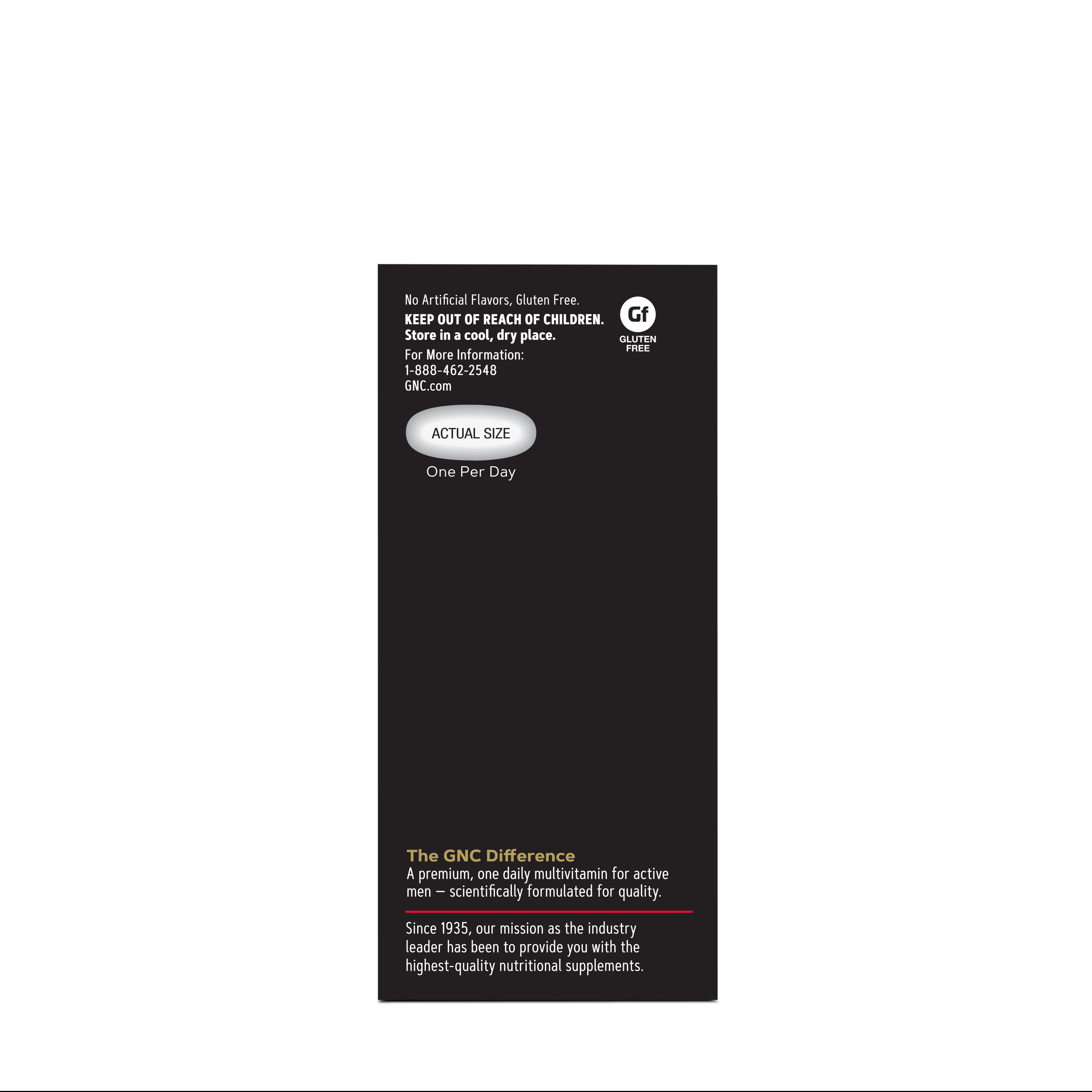 GNC Mega Men® Energy One Daily Multi - 60 Caplets (60 Servings)