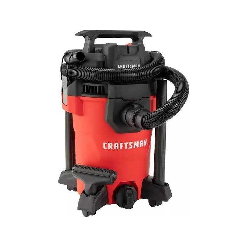 CRAFTSMAN 4-Gallons 3.5-HP Corded Wet/Dry Shop Vacuum with Accessories Included