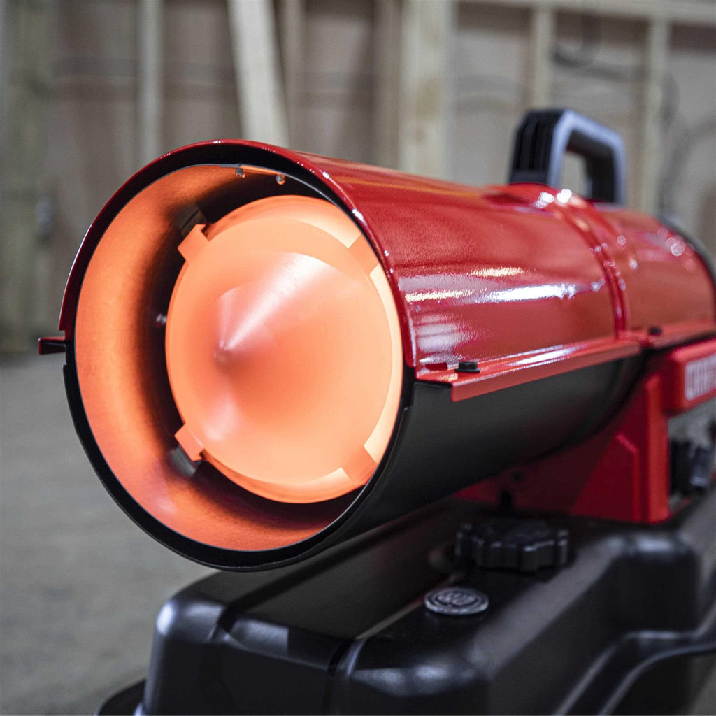 CRAFTSMAN 80,000 BTU Forced Air Kerosene Diesel Construction Portable Heater CMXEHAO80FAK