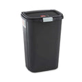 Hefty 13 Gallon Odor Control Touch Lid Trash Can