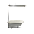 My Plumbingstuff Rx2300J Jumbo Clawfoot Tub Add-a-Shower
