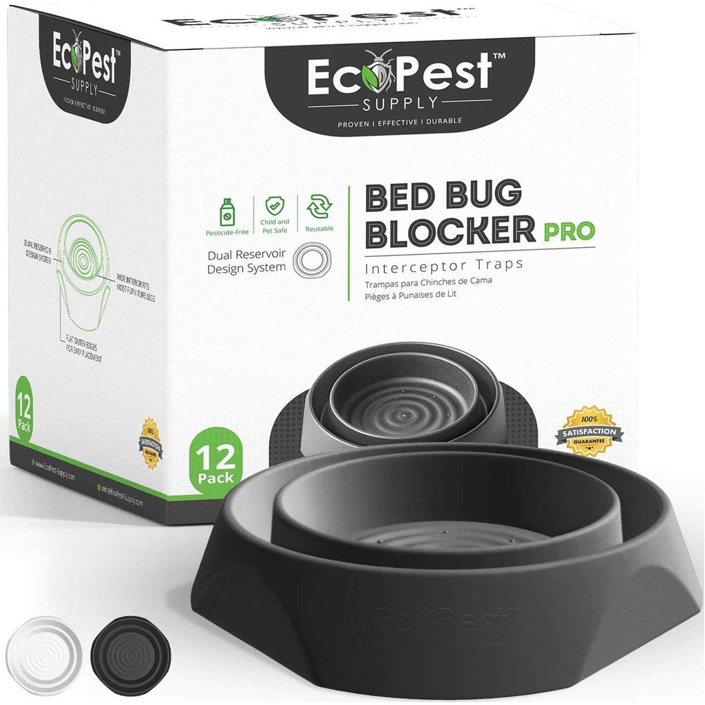 EcoPest Bed Bug Blocker Interceptor Traps Interceptors, Monitors, and Detectors for Bed Bugs