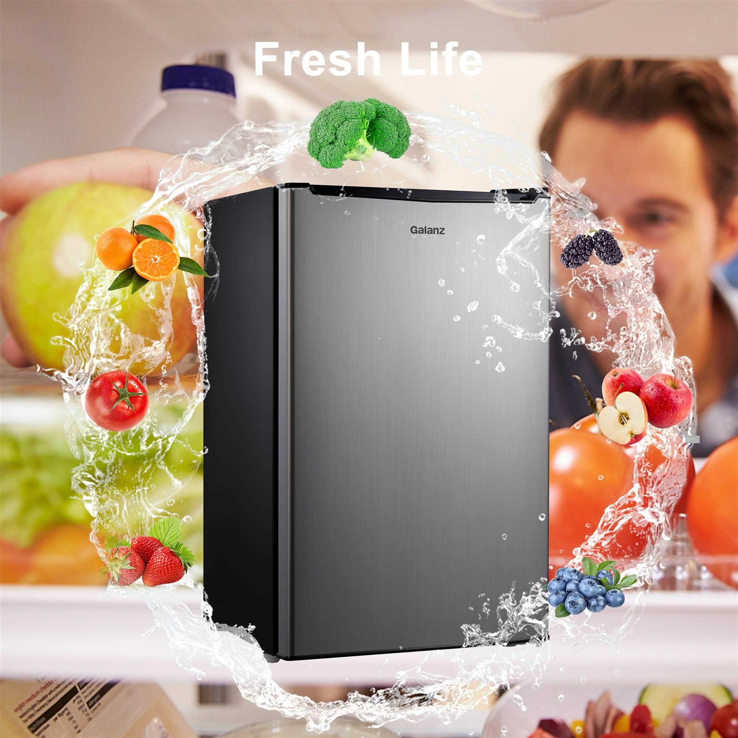 Galanz 3.3 Cu ft Door Mini Fridge