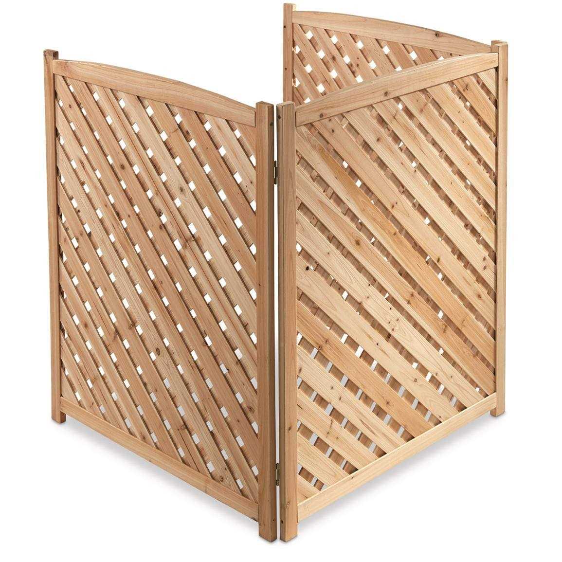 Castlecreek Air Conditioner Fence Screen Ac Covers for Outside to Hide Air Conditioner & for Outdoor Privacy