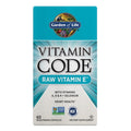Garden of Life Vitamin Code Raw Vitamin E 60 Capsules