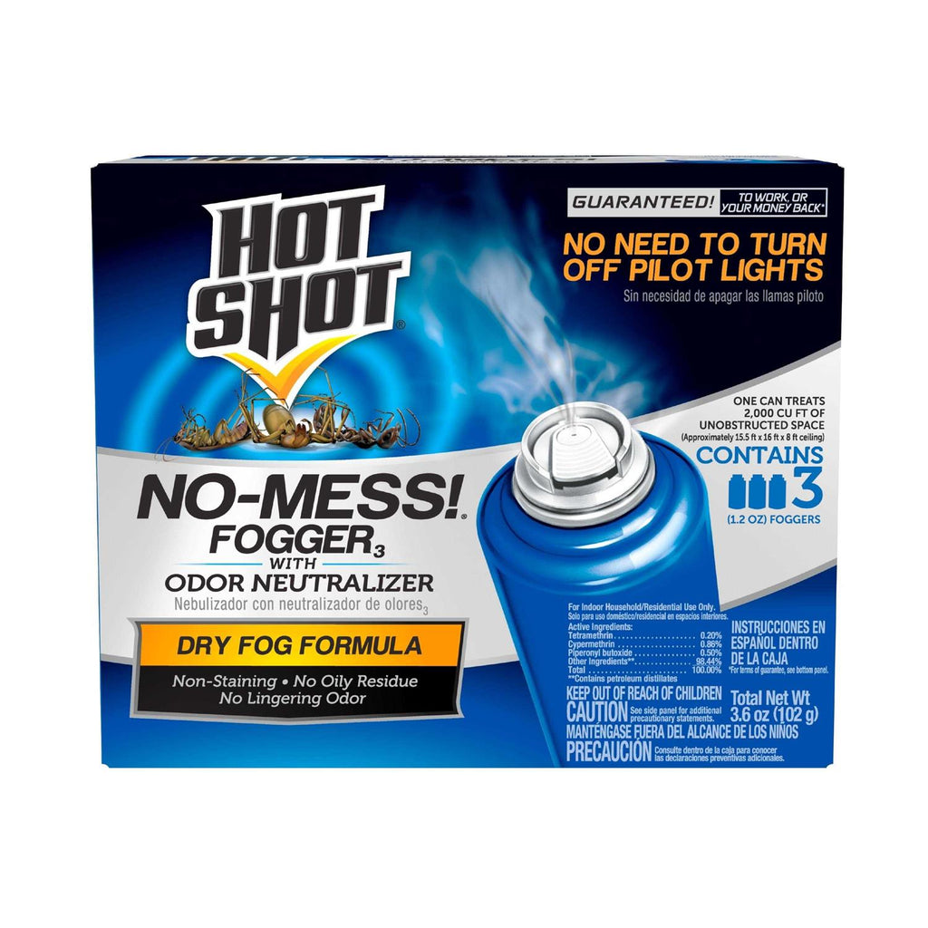 Hot Shot No-Mess! Fogger with Odor Neutralizer
