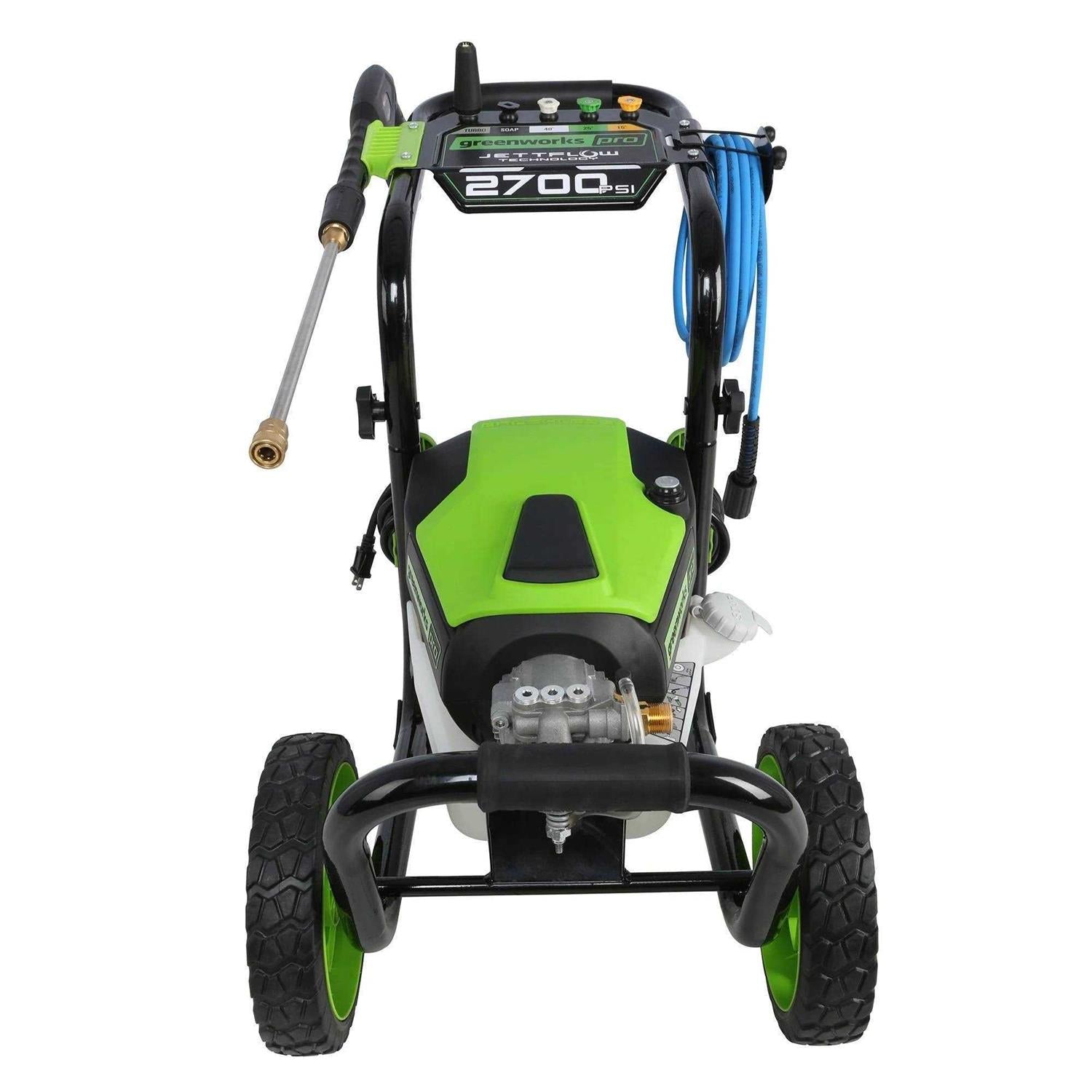 Greenworks Pro 2700-PSI 2.3-GPM Cold Water Electric Pressure Washer GPW2700