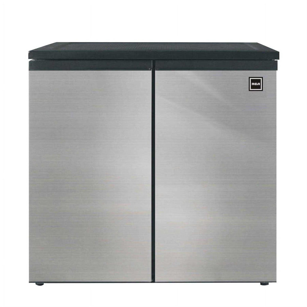 RCA 5.5 Cu ft Side by Side 2 Door Fridge Freezer Rfr551